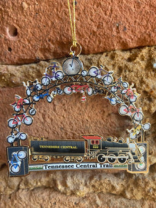 Tennessee Central Trail Ornament (Bike Arch)